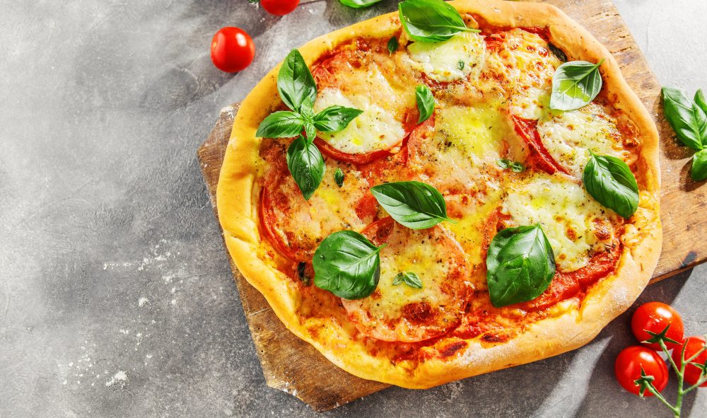 Receita de pizza low carb