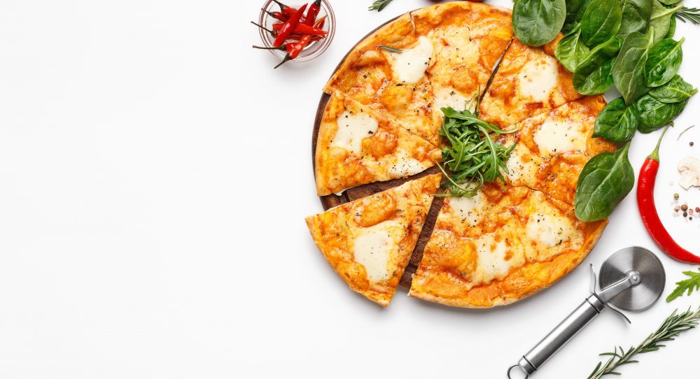 Receitas de pizza de frango saudável