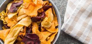 Chips de vegetais são saudáveis?