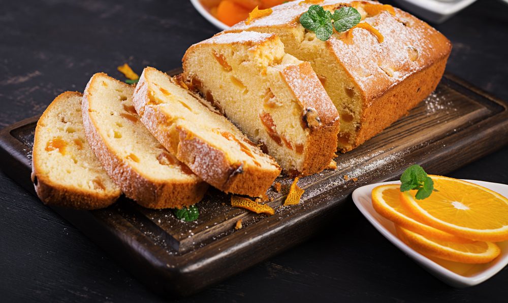 Receita de bolo de laranja low carb