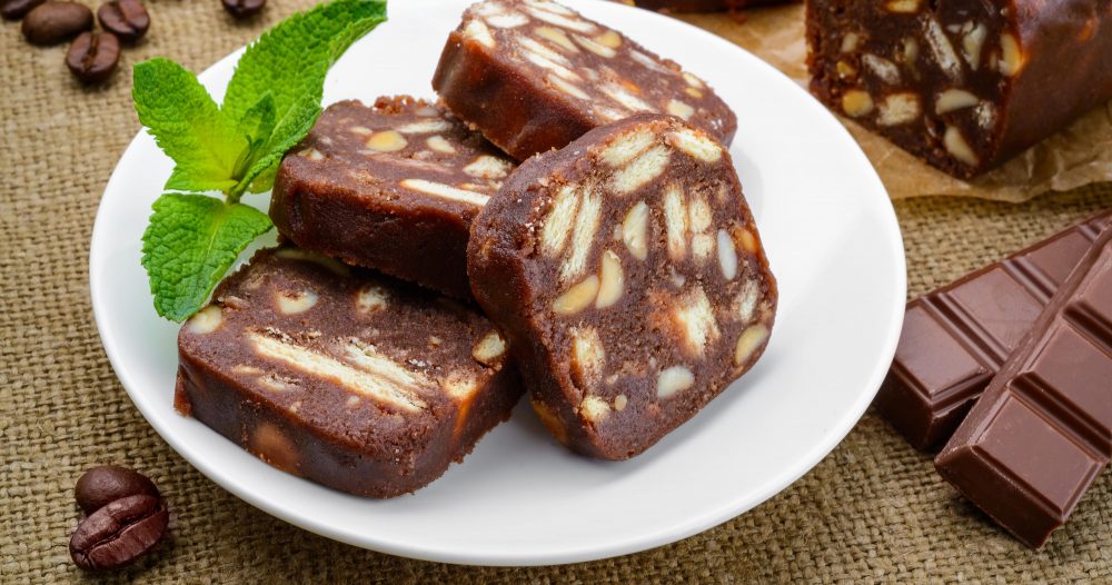 Receita de palha italiana low carb