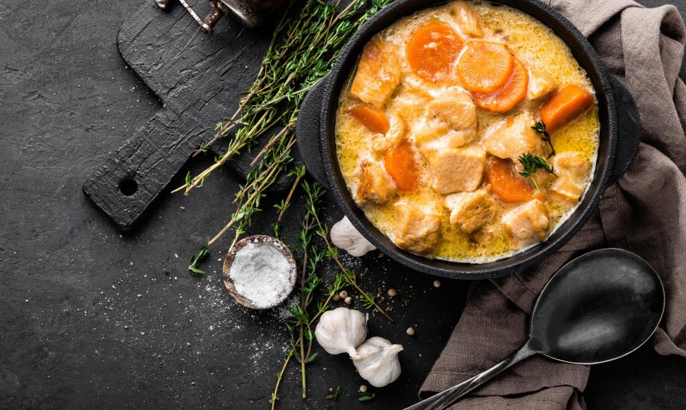 Receita de bobó de frango low carb