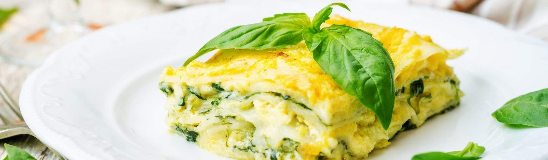 lasanha de espinafre