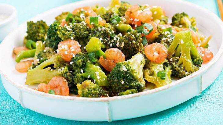 salada de brócolis low carb