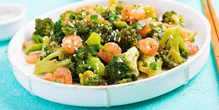 Receita de salada de brócolis low carb