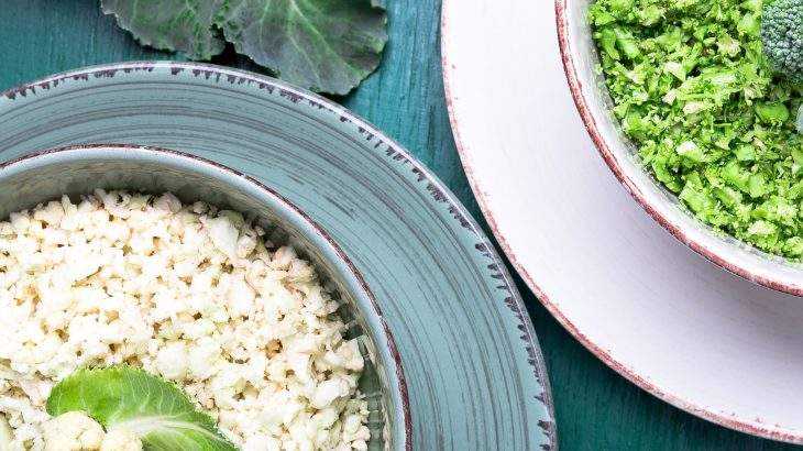 substitutos para o arroz na dieta low carb