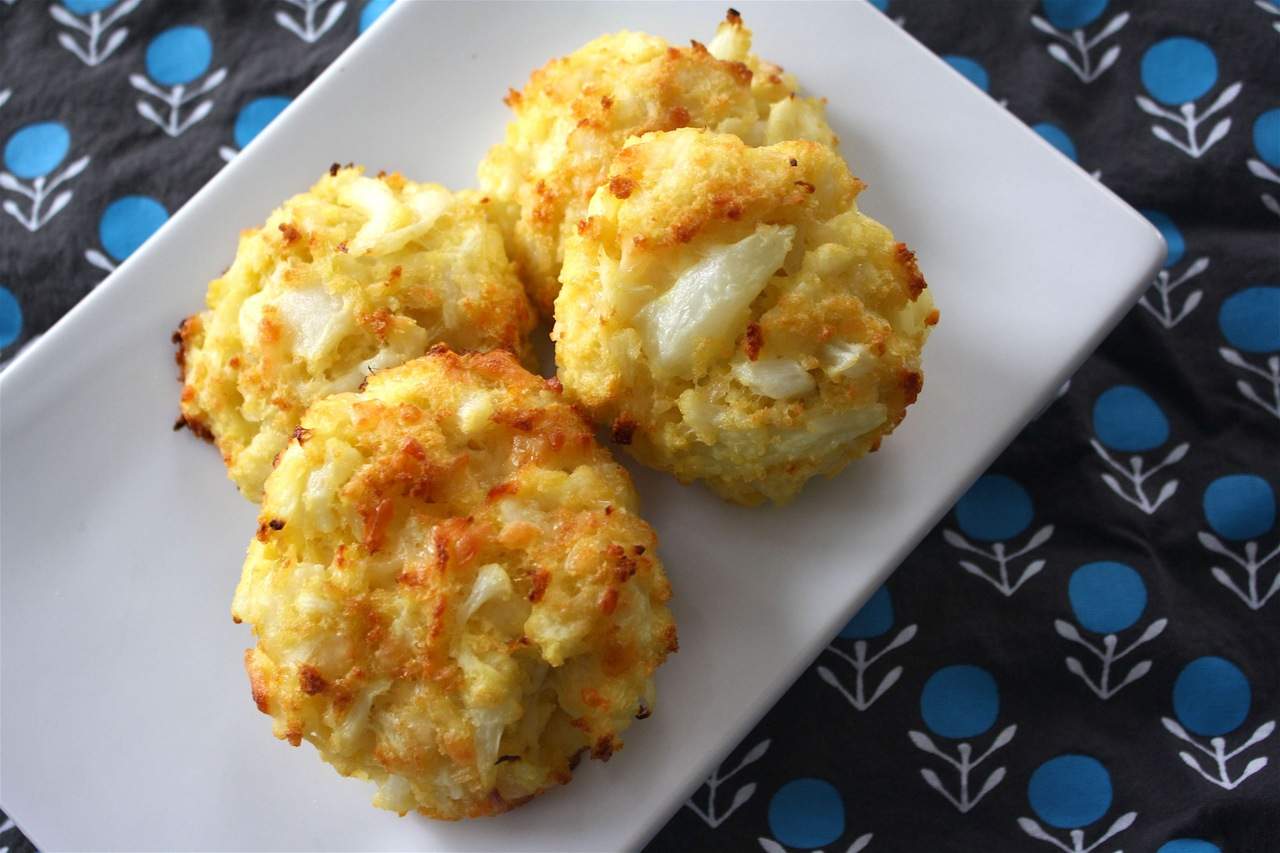 Receita de bolinho de couve-flor