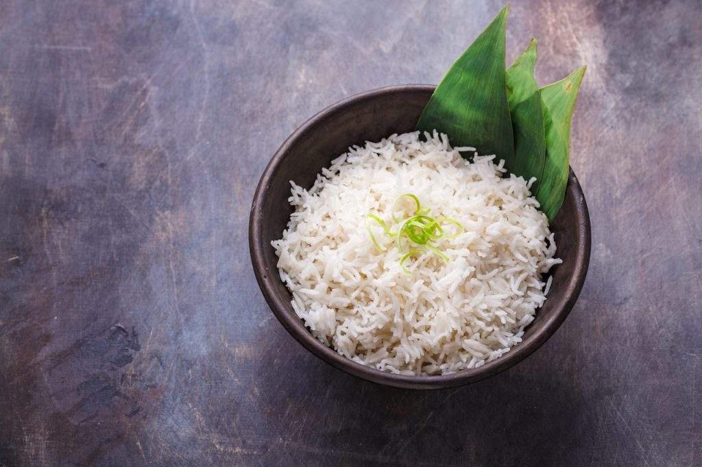 arroz branco dieta do arroz