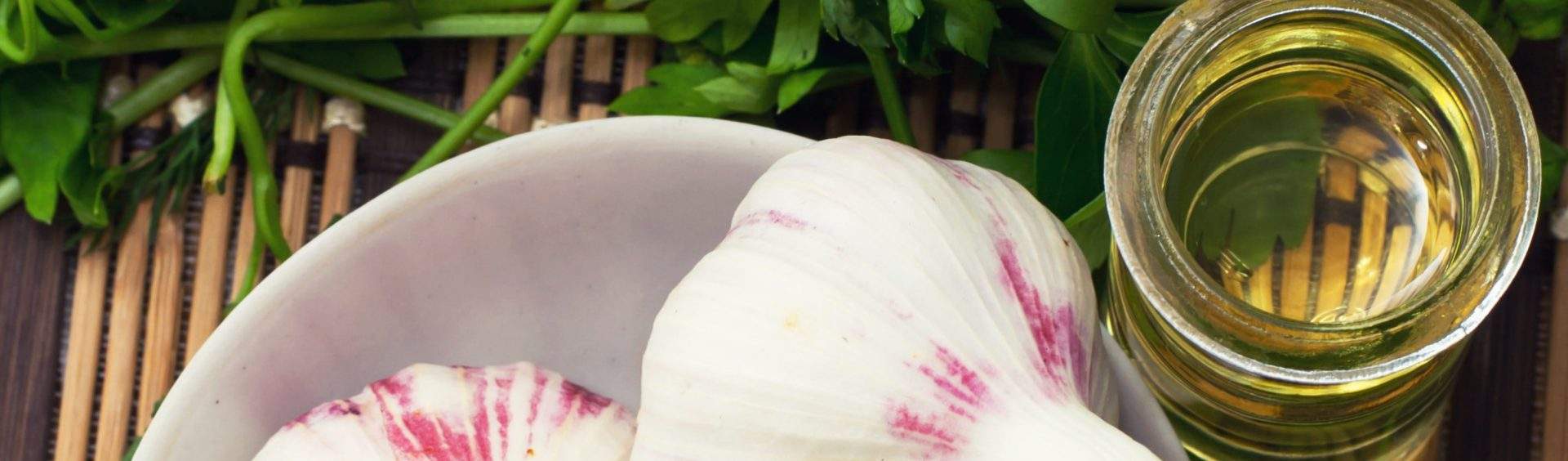 água de alho óleo de alho