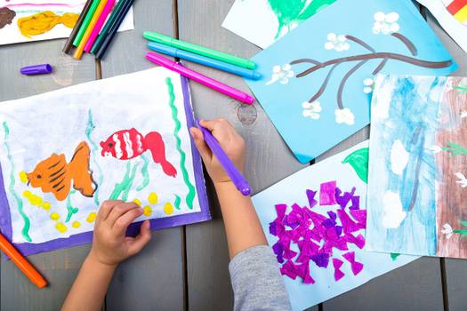 Colorir: Conheça os benefícios da prática para as crianças