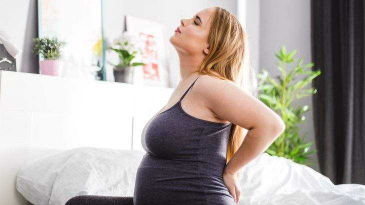 dor nas costas na gravidez