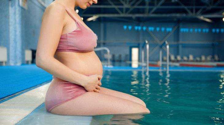 natação durante a gravidez