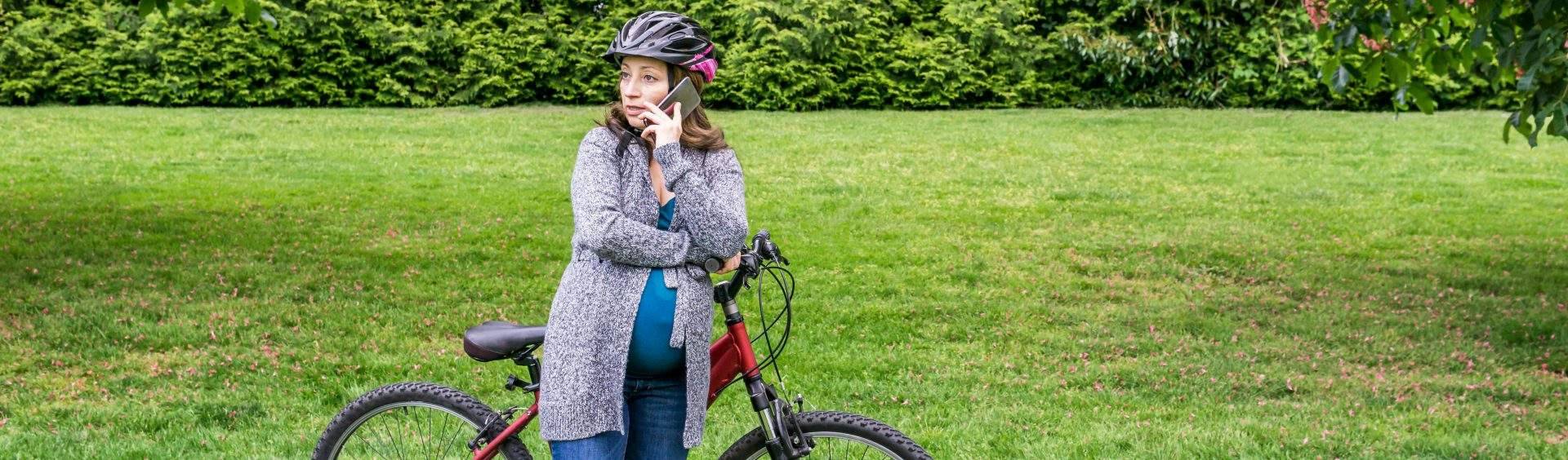 andar de bicicleta na gravidez