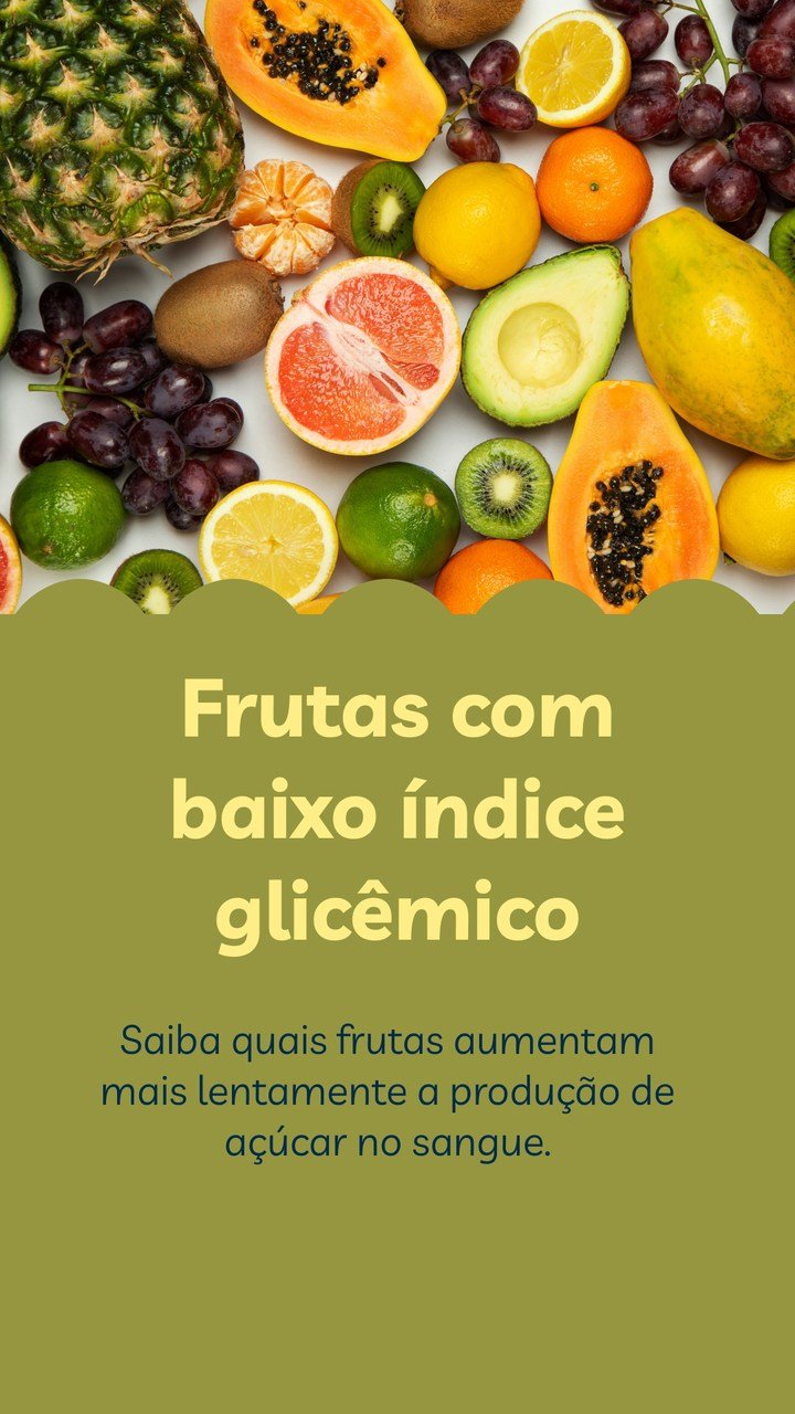 Frutas Com Baixo índice Glicêmico Vitat