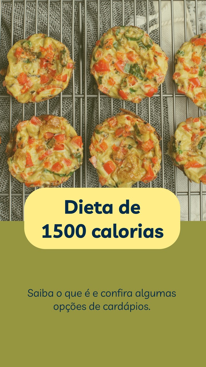 Dieta De 1500 Calorias Cardápios Vitat