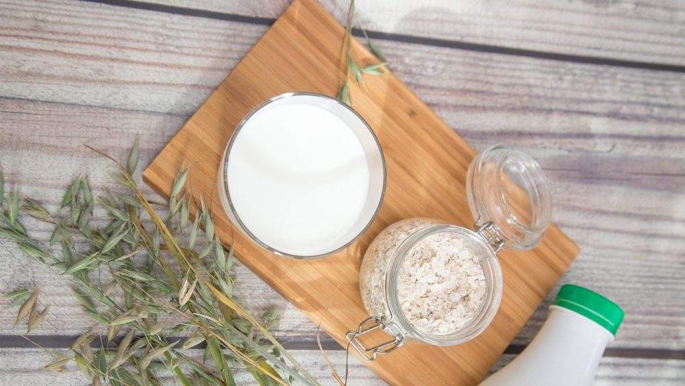 leite vegetal ou animal