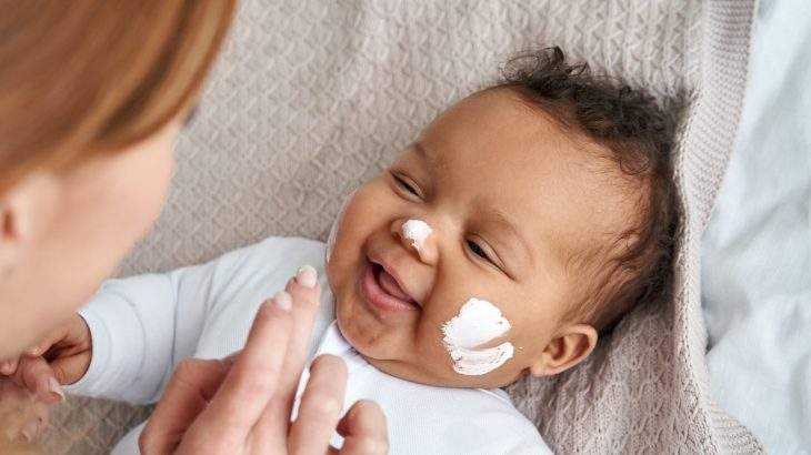 proteger a pele do bebê