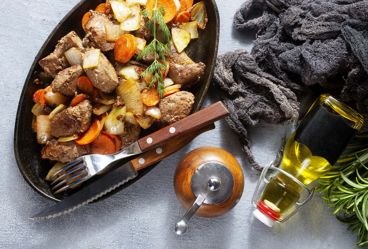 Receitas e Coisinhas: Bife de Fígado Acebolado