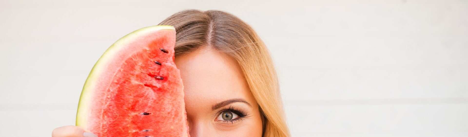 Melancia para a pele