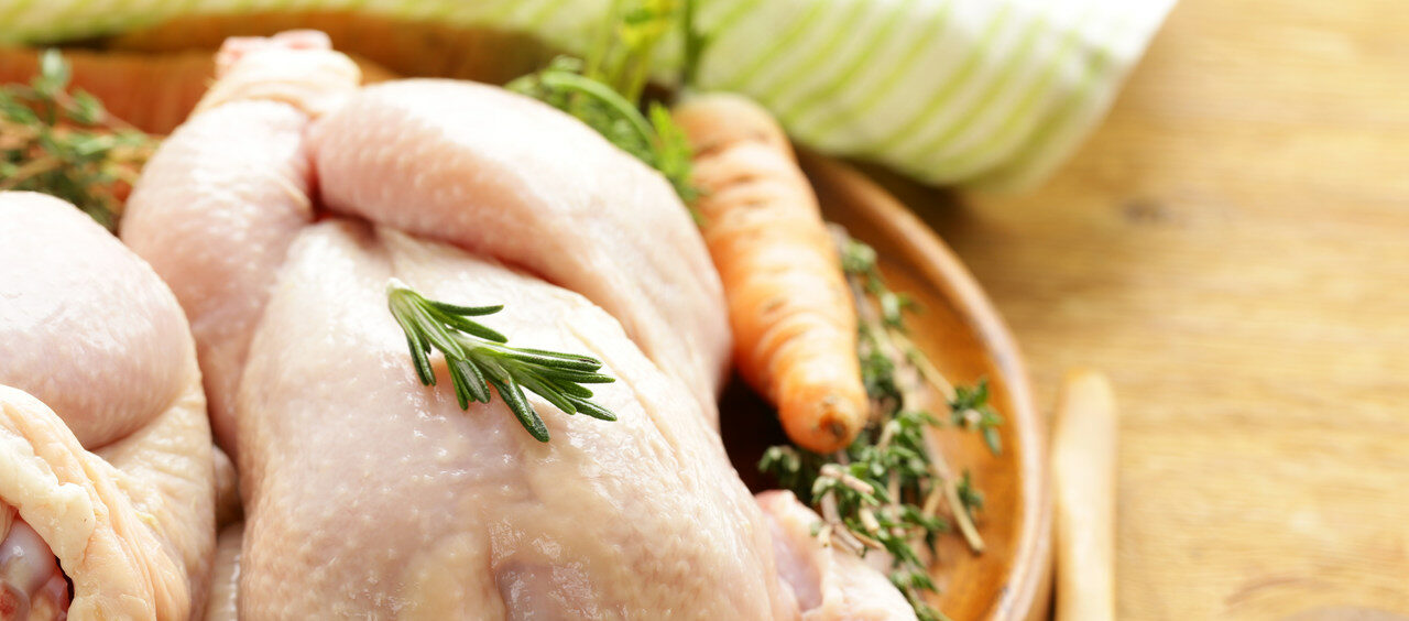 como descongelar frango