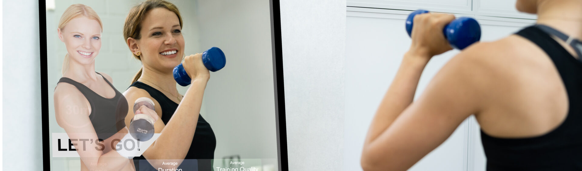 espelho fitness inteligente