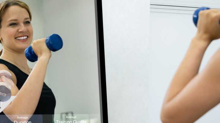 espelho fitness inteligente