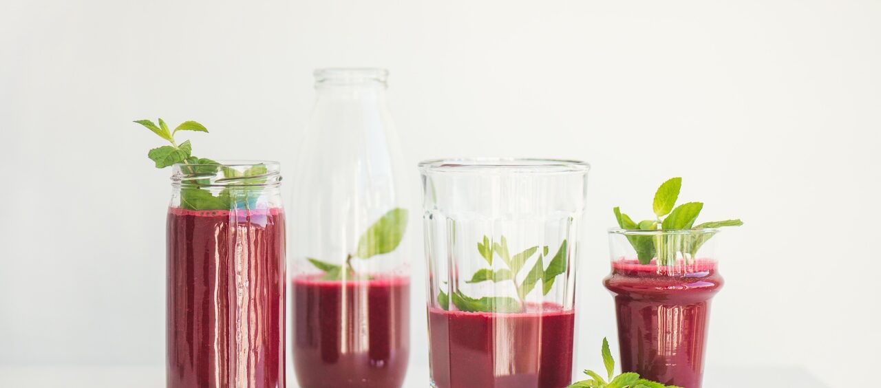 Suco de beterraba com hortelã emagrece