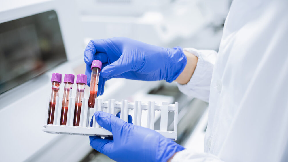 Primeiro exame de sangue