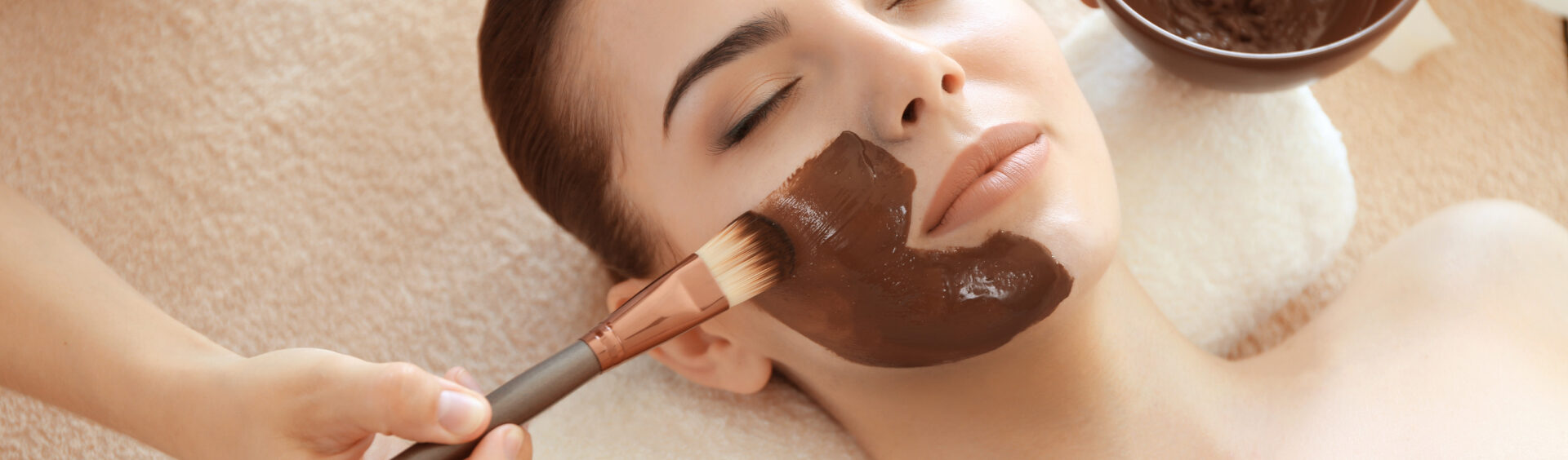 máscara de chocolate