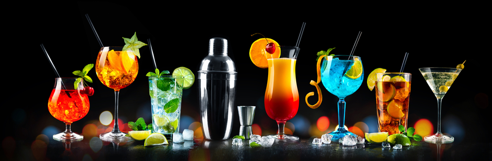 misturar bebidas alcoólicas