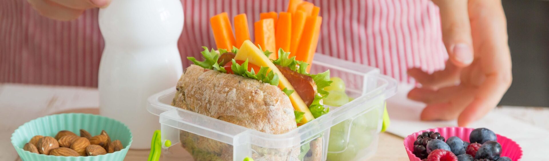 lanche saudável para escola