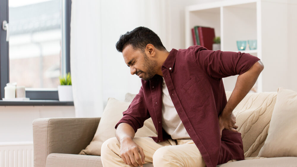 dor nas costas ou nos rins