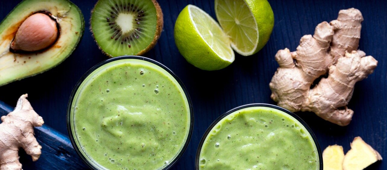 Suco de abacate com gengibre emagrece