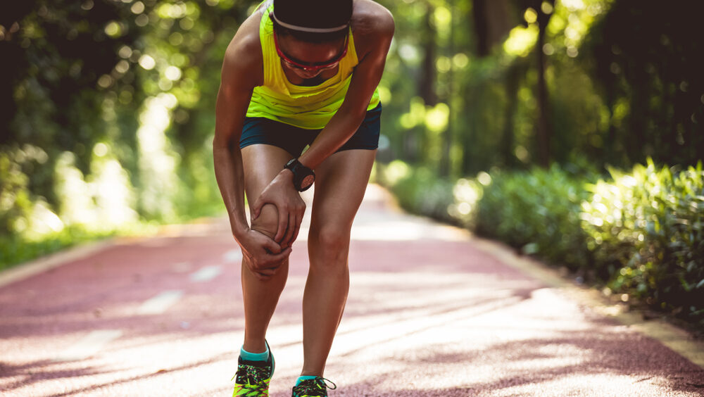 correr machuca os joelhos