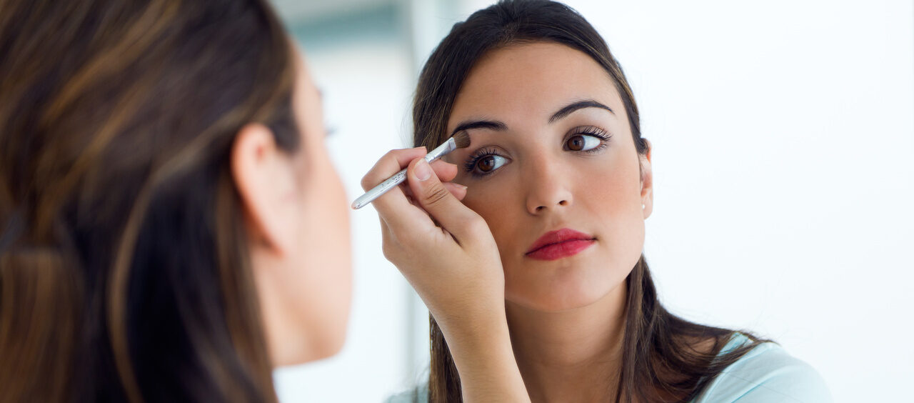 maquiagem para pele seca