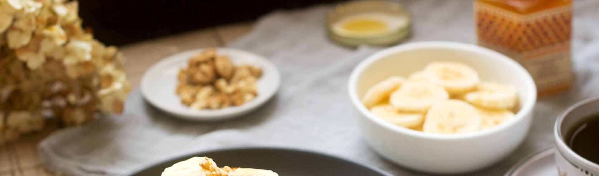 como fazer panqueca de banana