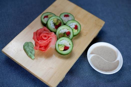Sushi de pepino do TikTok: aprenda a preparar