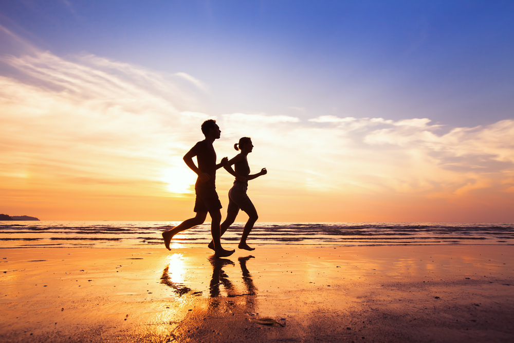 Exercícios para fazer na praia