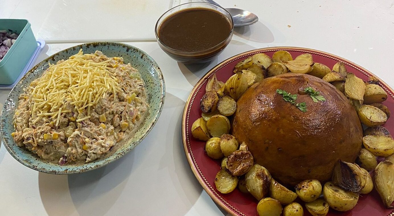 Adeus, peru. Olá, tofu. O que comem os vegetarianos no Natal?