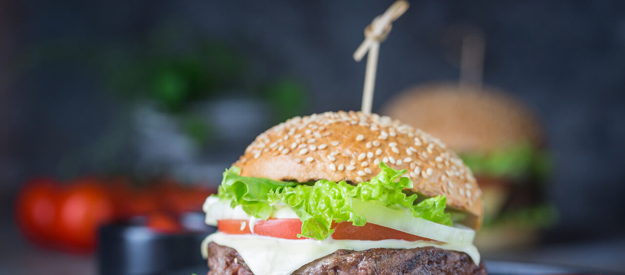 gordura do hambúrguer