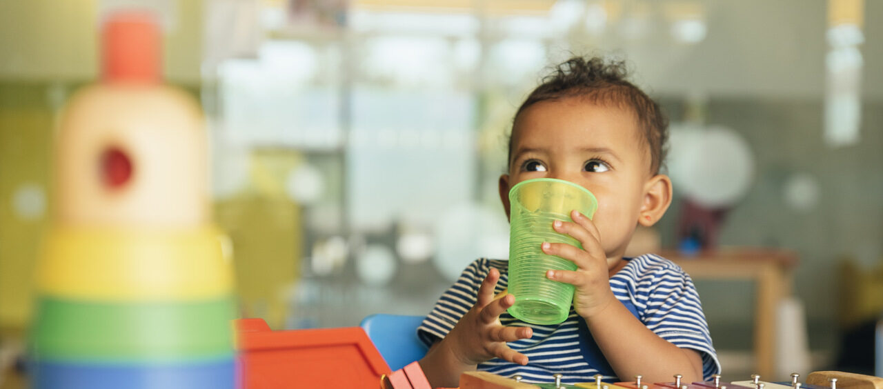 água para crianças