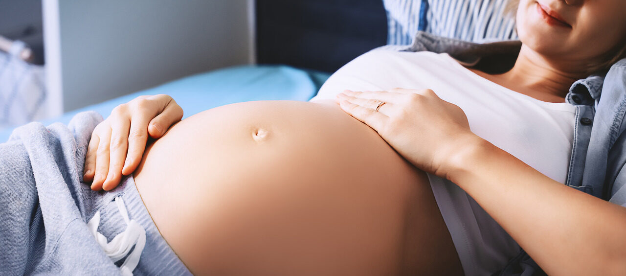 esconder a barriga de grávida