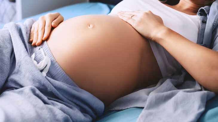 esconder a barriga de grávida