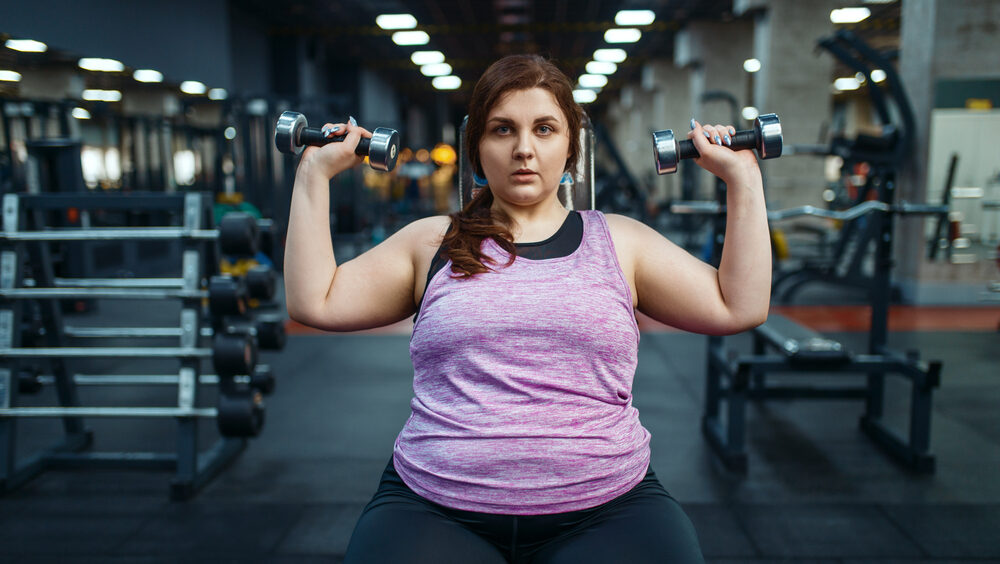 musculação para pessoas com obesidade