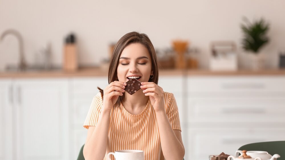 Comer chocolate sem culpa