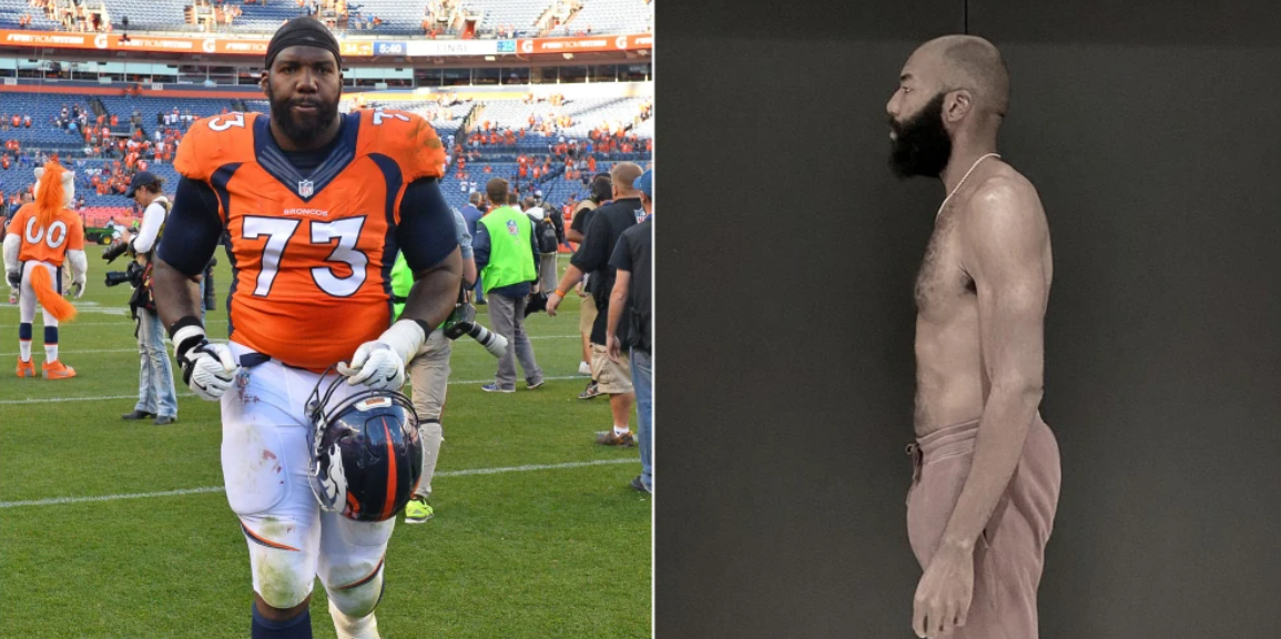 Ex-jogador da NFL perde 45kg em 40 dias com jejum a base de água e