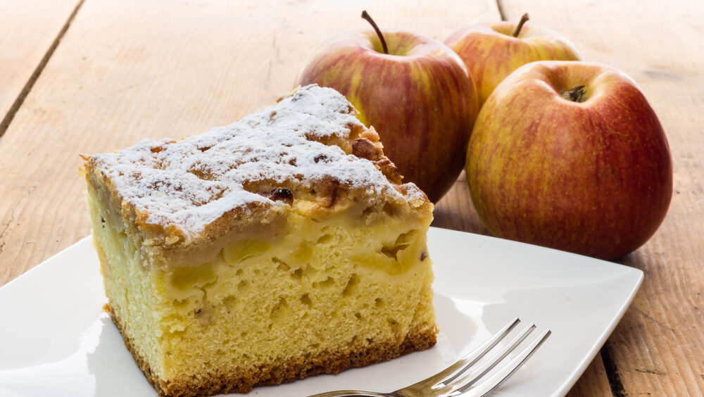 Receita de bolo de maçã