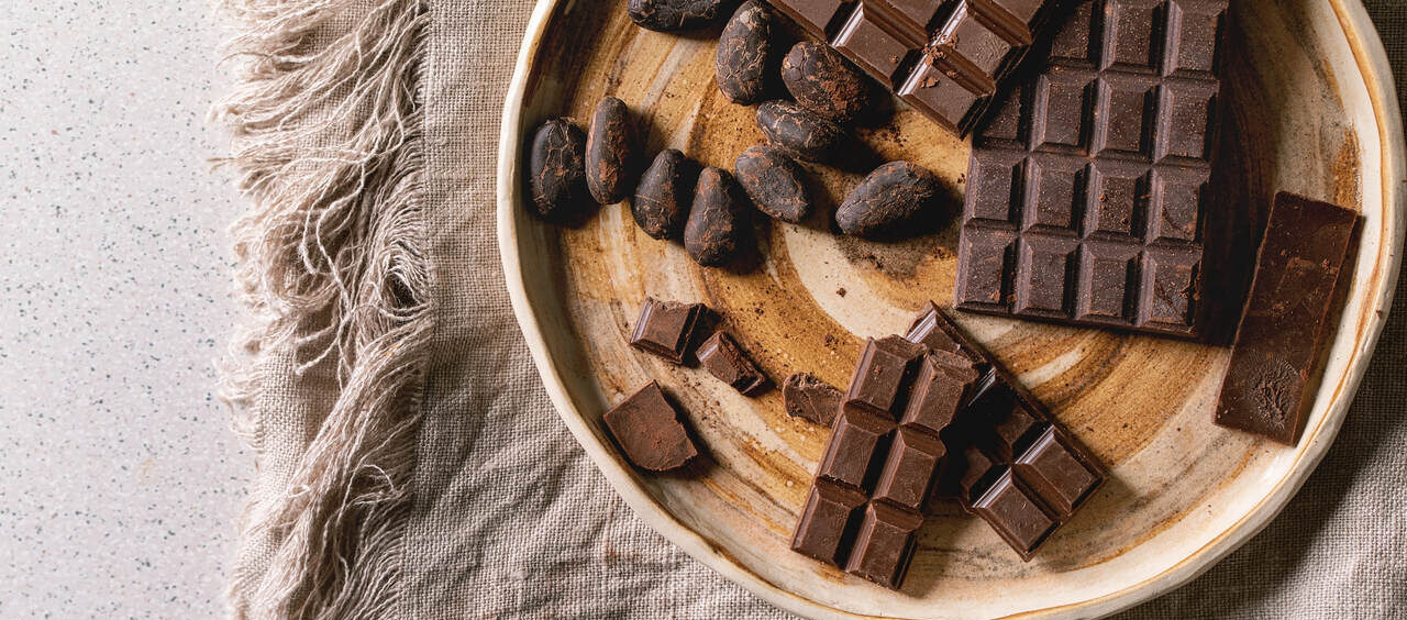 chocolate esbranquiçado