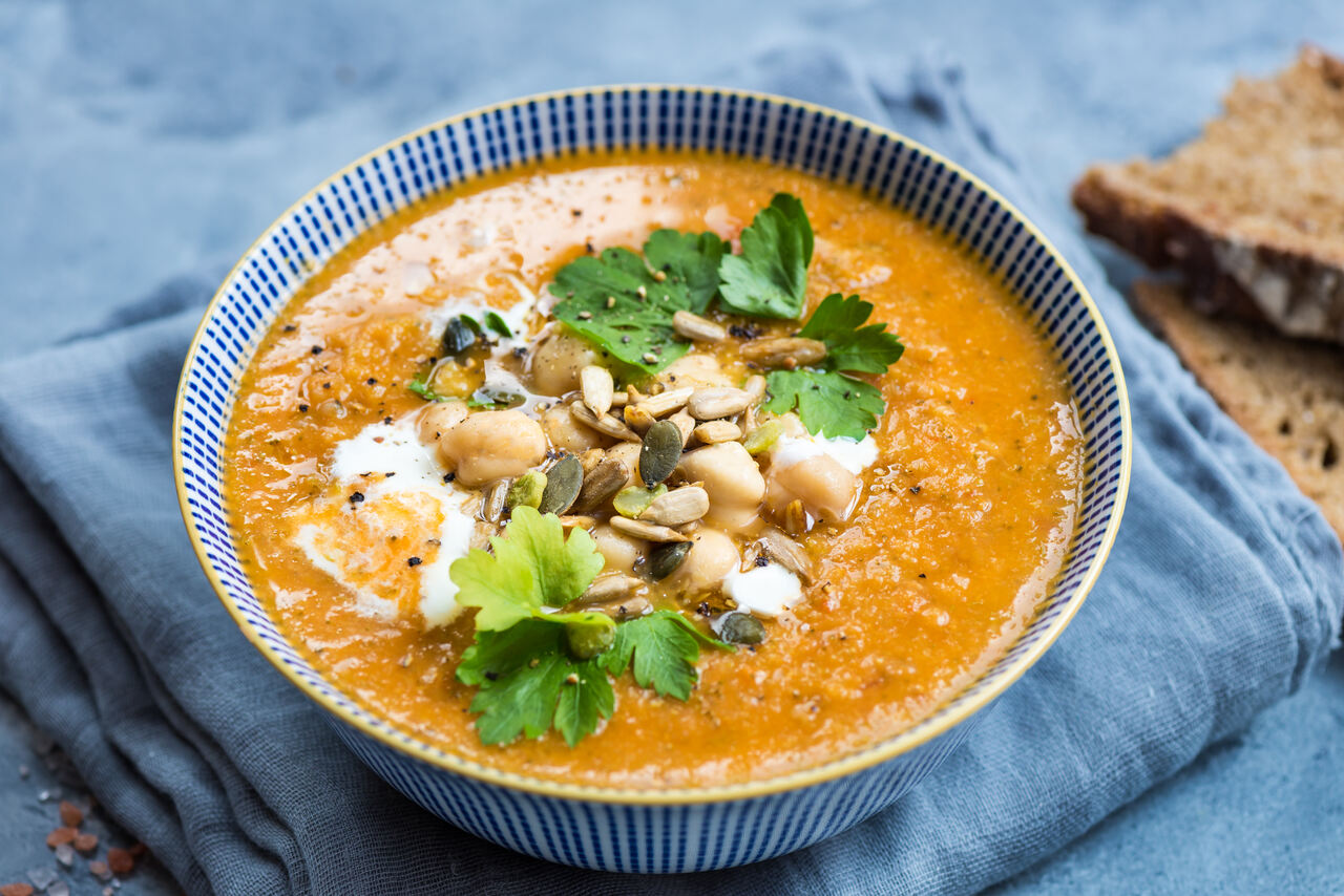 Receitas de sopas ricas em fibras aliadas do intestino!