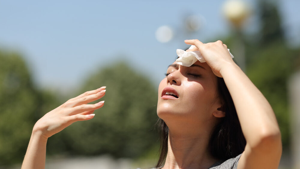 Calor e baixa umidade